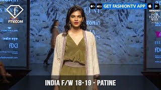 Patine Uzbekistan-Cultured Collection India Fashion Week Fallwinter 18-19 Fashiontv Ftv