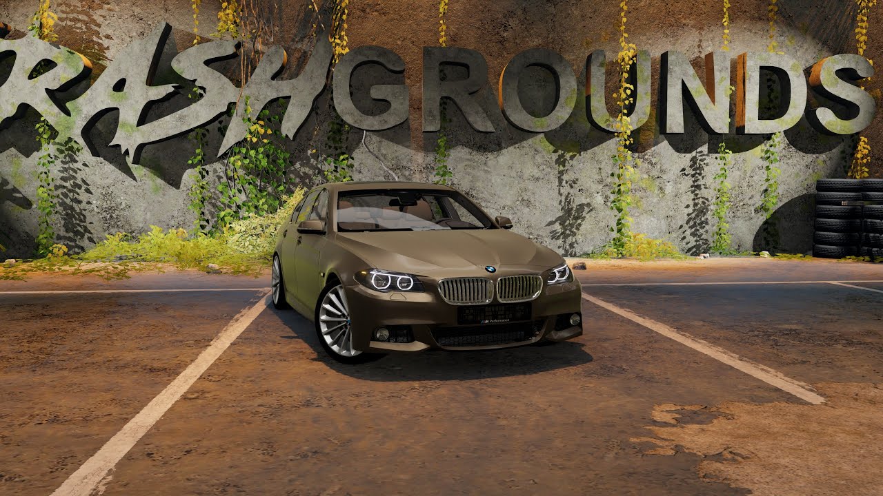 BMW F10 550d | Extreme Crash Test | BeamNG.drive | Series 1