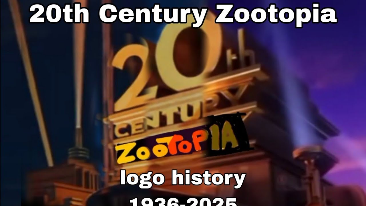 20th Century Zootopia logo history 1936 - 2025 (fanmade)