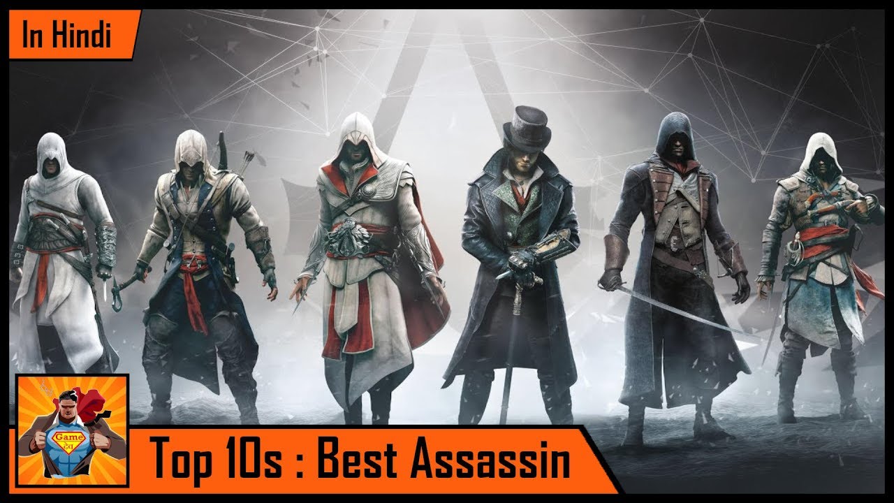 Top 10 Best Assassins Of Assassin's Creed हिंदी में Game Devv