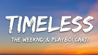 The Weeknd And Playboi Cartier Timeless @7Clouds Resimi