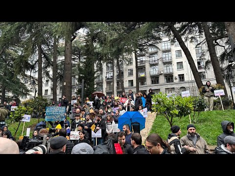 არა რუსულ კანონს! | პროტესტი, წინააღმდეგობა და აქცია პარლამენტთან