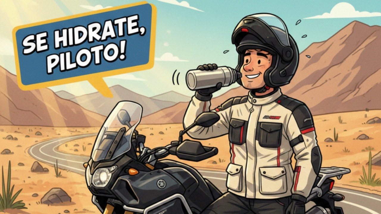 Se hidrate, Piloto!