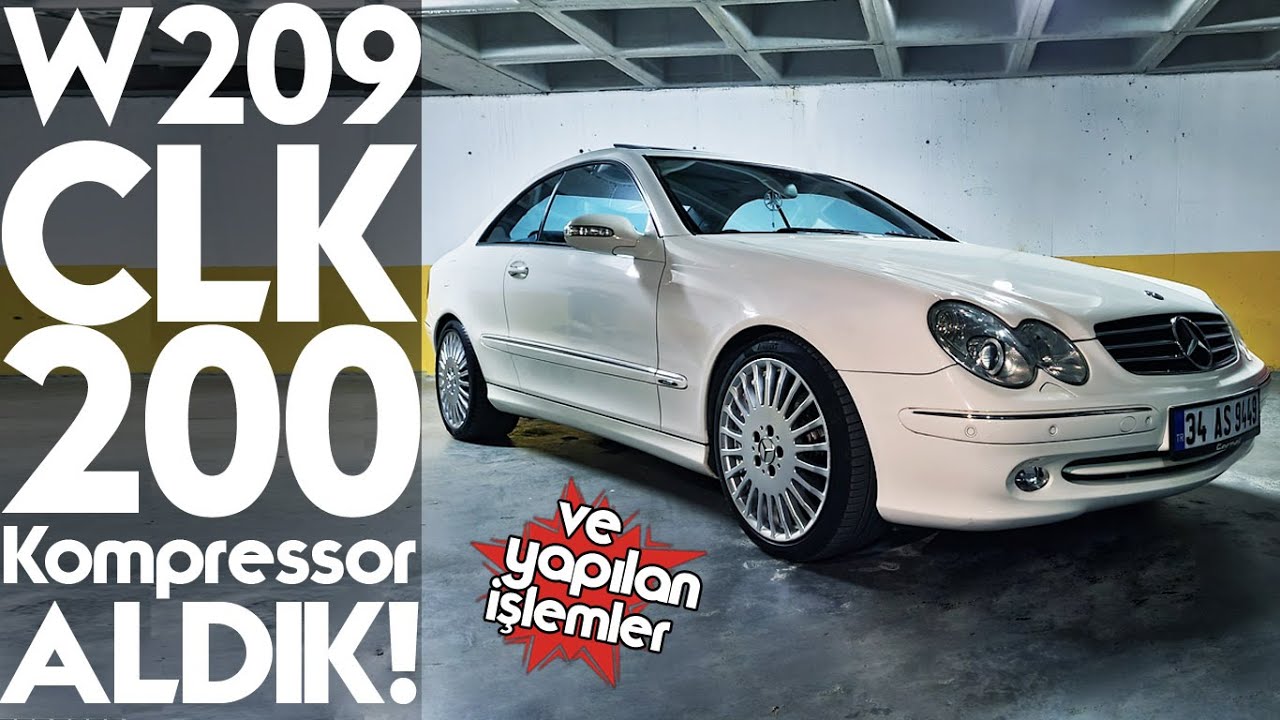 Mercedes W209 CLK 200 Kompressor Alıyoruz! | Beyaz Melek