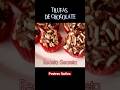 Trufas de chocolate - Receta fácil #shorts #short #shortvideo