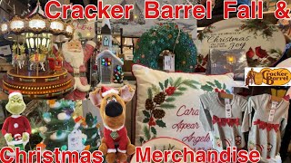 Cracker Barrel  Fall & Christmas New Decorations Ornaments Store Walkthrough