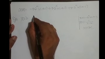 M5L4 - Z Transform and ROC of a Infinite Length Multiple Sequence