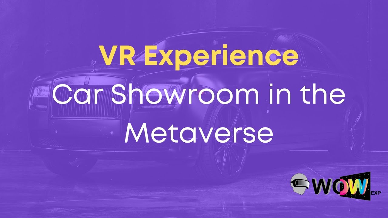 Virtual Reality Experience: Car Showroom in the Metaverse - YouTube
