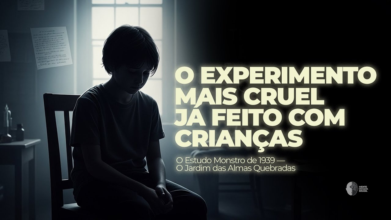 O EXPERIMENTO MAIS CRUEL JÁ FEITO COM CRIANÇAS | O Estudo Monstro de 1939 #dark  #horror #sombrio