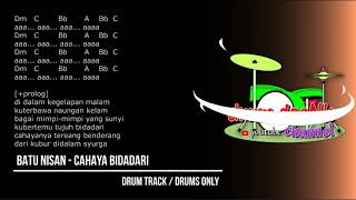 Batu Nisan - Cahaya Bidadari (drums only) [chord gitar \u0026 lirik]