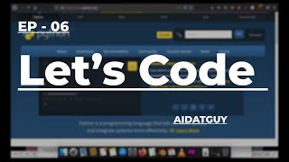 Let's code | Python ForLoops & Range | aidataguy
