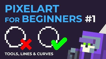 How to Pixelart for Beginners - #1 Tools, Lines and Curves