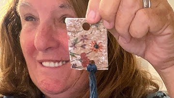 MAKING FLOSS DROPS SERIES : I discovered how to make MOD-PODGE FLOSS DROPS
