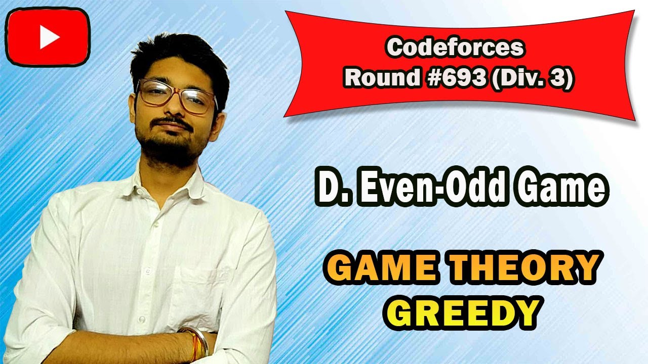 D Even Odd Game Codeforces Round 693 Div 3 Greedy BITS d-even-odd-game-codeforces-round-693-div-3-greedy-bits