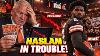 Browns Ticket Sales COLLAPSE After Watson Named QB1 — Jimmy Haslam Is in BIG TROUBLE!