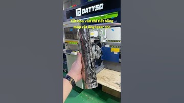 🔥Cắt hoa văn siêu chi tiết bằng máy cắt ống laser CNC – Đẹp không tì vết!✨#LaserCutting #HoaVanDep"