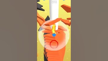 Stack ball. Level 47 #stackball3dgameplaylevelscross200  #stackball #stackballgame