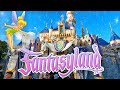 Fantasyland at disneyland  complete tour with rides 4k pov