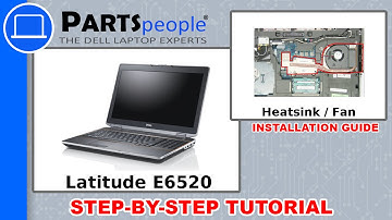 Dell Latitude E6520 (P14F001) Heatsink / Fan How-To Video Tutorial