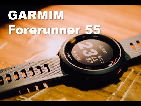 戴給你看,使用一個月的運動智慧手環GARMIN Forerunner 55內斂灰 |跑步|手錶|YN|日常穿戴