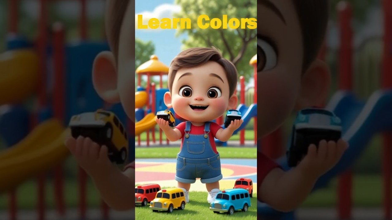 Learn Colors with Buses 🚌 | Color Learning for Toddlers | 