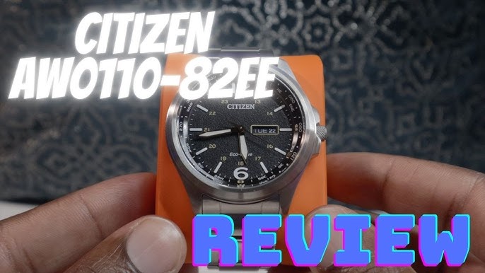 HANDS-ON: Citizen Sports Eco-Drive AW1760-81E - YouTube