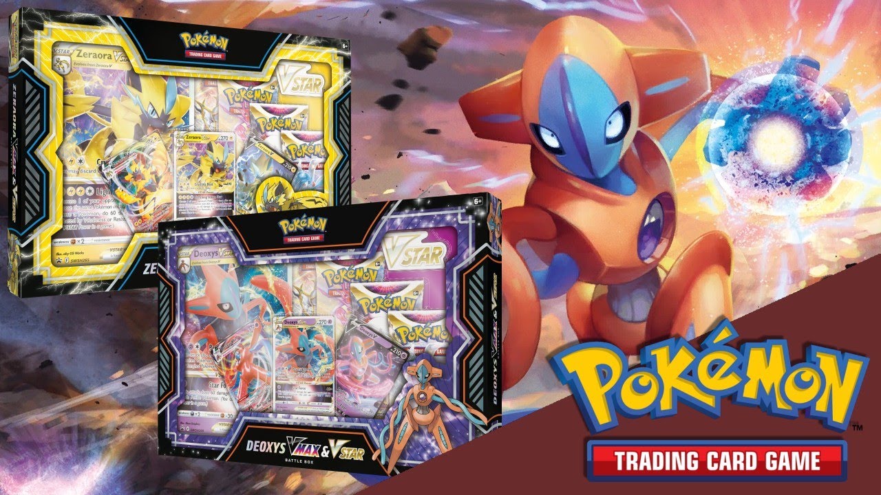 Pokémon TCG To Release Deoxys VMAX & VSTAR Battle Box