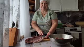 Делаю впервые из потрошков/ Нервничаю,жду ветврачей/обед вкуснотища