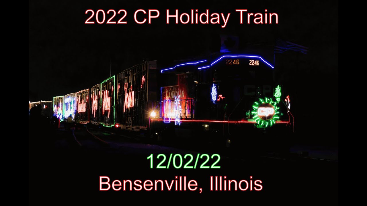 2022 Canadian Pacific Holiday Train and Concert Bensenville, Illinois