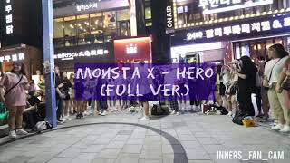 [KPOP IN PUBLIC] [innerS _ 이너스] 180819 홍대공연 2차 / MONSTA X 몬스타엑스 - HERO 히어로  (full ver.) / 김태유 solo
