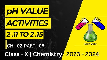 Activities 2.11 to 2.15 | Ch02 | Part 06 | Class 10 | Chemistry #phvalue