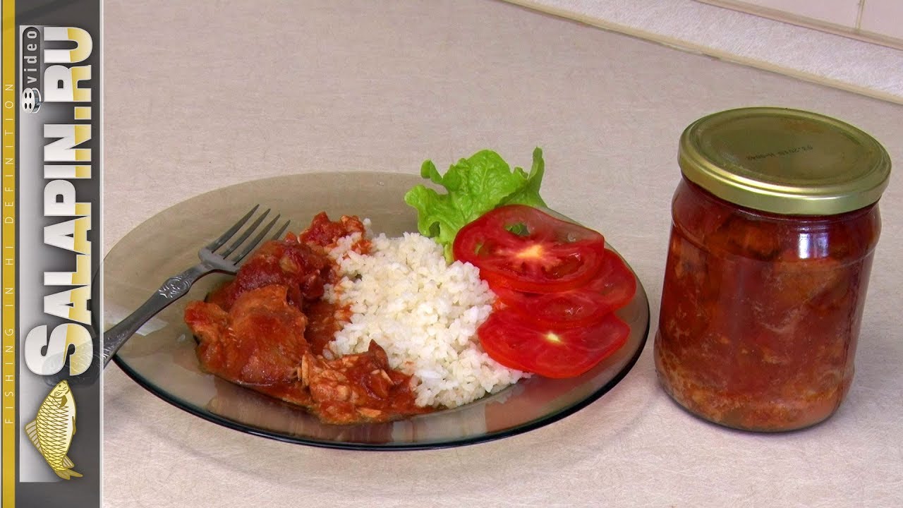 Домашние консервы: рыба в томатном соусе в автоклаве