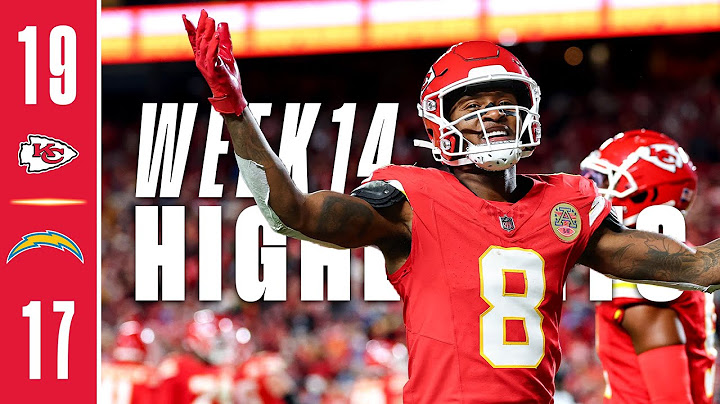 Kansas City Chiefs vs Los Angeles Chargers Game Highlights | NFL 2024 Season - Week 14