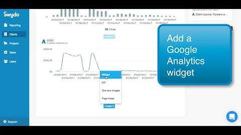 Create a Swydo Report