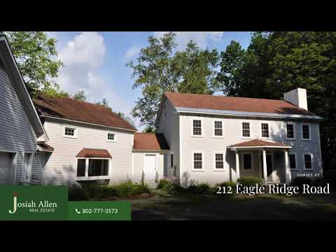 212 Eagle Ridge Road, Dorset, VT home video tour