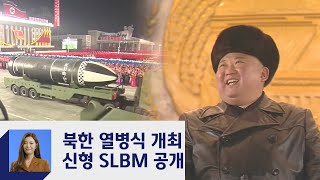 북한, 열병식서 SLBM 등 신무기 공개…'군사력 과시'  / JTBC 정치부회의