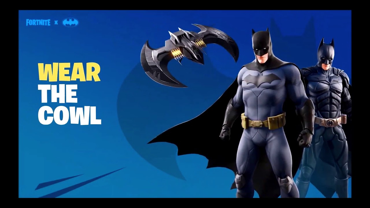 gaming logo Fortnite X Batman Reveal Premiere Teaser Video