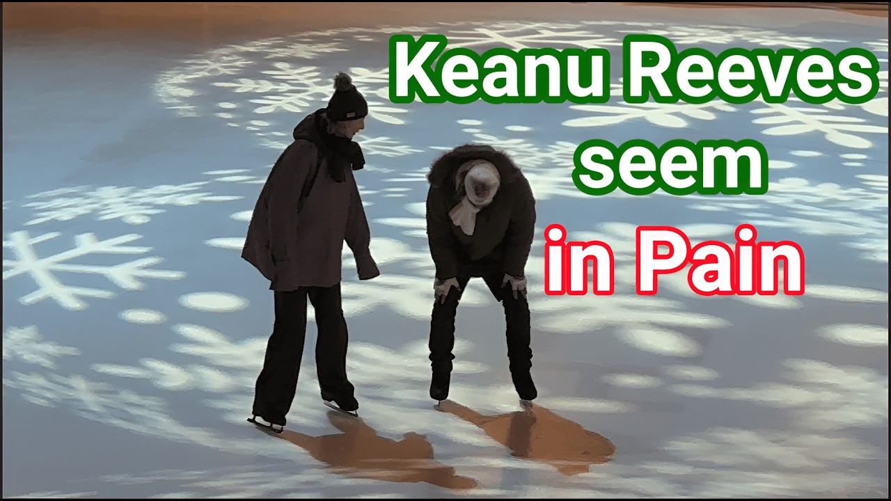 Киану Ривз, судя по всему, испытывает боль во время катания на коньках | Нью-Йорк, эпизод 4