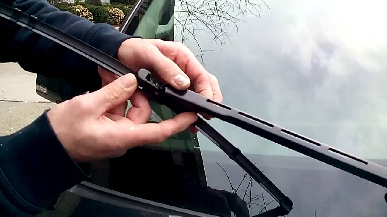 How to replace CHEVY TRAVERSE wiper blades - YouTube
