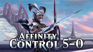 MTG MODERN ▷AFFINITY CONTROL WITH ACTUAL AFFINITY CARDS! 5-0 TROPHY