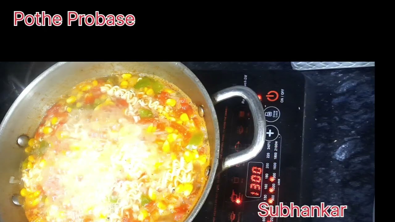 Healthy Maggi Without Oil | Soupy Maggi Recipe | Porhe Probase Home Kitchen