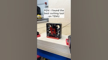 Check out this dowel making jig I got from TEMU