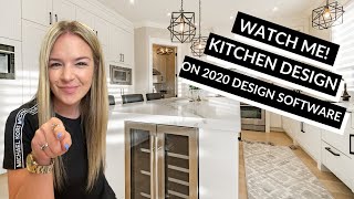 Design with me on 2020! || KITCHEN DESIGN on 2020 software start to finish screenshot 5