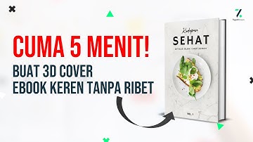 GAMPANG BANGET! Design Cover Book 3D Realistic dibawah 5 Menit!
