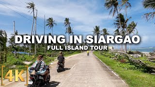 The First and Only FULL DRIVING TOUR of SIARGAO! | The Best Scenic Views of the Island | Philippines