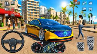 Mercedes EV Taxi Service in Future City 🚖⚡ | Taxi Car Simulator : EVO Android Gameplay 2026 screenshot 1