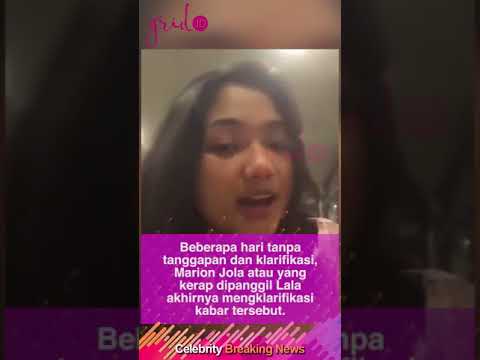 Santer dengan Isu Video yang Beredar, Marion Jola Berikan Klarifikasi ini