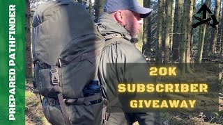 20,000 Subscriber Giveaway Draw! by Prepared Pathfinder 2,031 views 2 months ago 3 minutes, 20 seconds