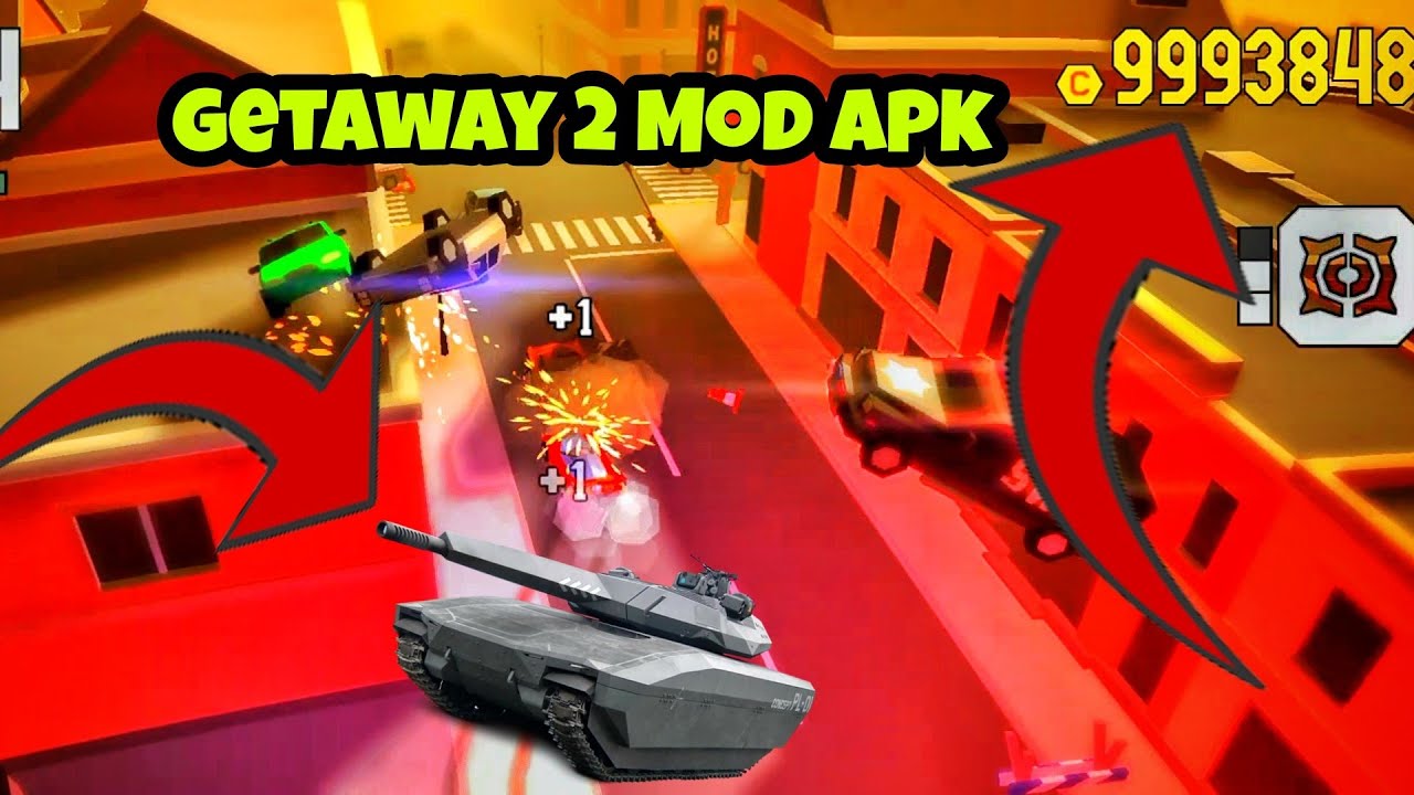 Reckless Getaway 2 Android MOD APK game play (Viral Shorts) - YouTube