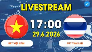 🔴 U17 VIETNAM VS. U17 THAILAND | CRUSHING THE THAI TEAM, LEAVING THEM TO ACCEPT A BITTER DEFEAT